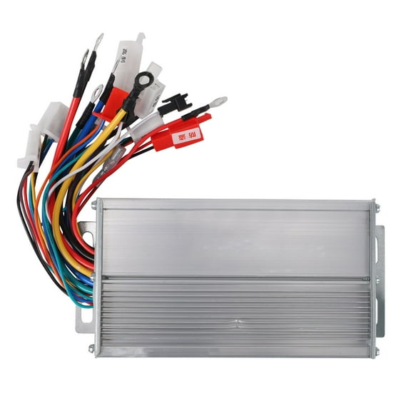 48V 500W Brushless Controller, Aluminium Alloy E-Bike Motor Controller for Electric Bicycle Scooter