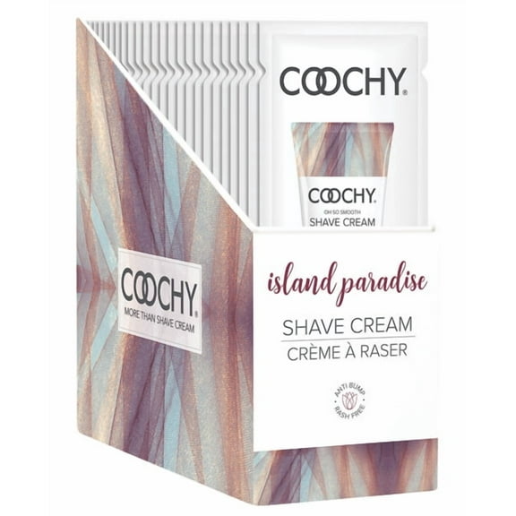 Coochy Shave Cream - Island Paradise - 15 ml Foils