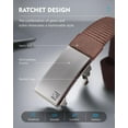 thumbnail image 2 of Men's Ratchet Web Belt,1.25 inch Nylon Automatic Buckle Belt,No Holes Invisible Belt for Men, 2 of 7