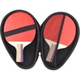 thumbnail image 5 of Sac de Rangement pour Raquettes de tennis de table avec Fermeture Éclair, Sac de Rangement pour Raquettes de tennis de table Rouge, 5 of 5