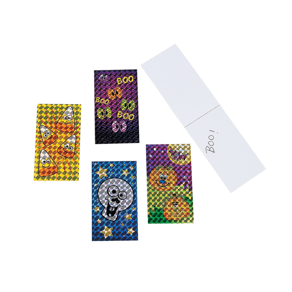 Prism Halloween Notepads (6Dz) - Party Favors - 72 Pieces