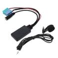 thumbnail image 4 of Micrófono para automóvil, adaptador de micrófono, divisor de audio auxiliar para micrófono, accesorios de audio para automóvil, multifuncional, 4 of 9