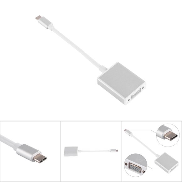 Type Cto VG Aconverter,USB 3.1 Type C US Type C Connector Type Cto VGA Adapter Best in its Class