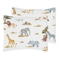 thumbnail image 3 of Sweet Jojo Designs Jungle Multicolor Full/Queen Bed Comforter 3 Piece Bedding Set - 3 Piece, 3 of 6