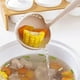 thumbnail image 4 of 2 In 1 (Beige) Spoon Skimmer and Ladle, Kitchen Utensil, 4 of 5