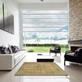 thumbnail image 7 of Ahgly Company Machine Washable Indoor Rectangle Abstract Metallic Gold Area Rugs, 5' x 7', 7 of 7