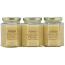 3-Pack Smoke & Odor Eliminator Candle, 8 oz Hexagon jar