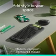 thumbnail image 2 of Logitech POP Mouse Compact Portable Wireless Bluetooth Mouse With Quiet Clicks, 2 of 9