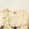 thumbnail image 6 of HWJAD Baby Girl Summer Clothes Outfits Sleeveless Lace Floral Romper Dress Newborn Jumpsuits Headband Set, 6 of 8