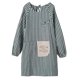 thumbnail image 1 of Apron Skin-friendly Oil-proof Polyester Cotton Adjustable Straps Adult Smock Aprons For Cooking, 1 of 5