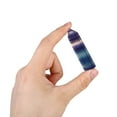 thumbnail image 6 of Natural Fluorite Crystal Point Wand - Single Terminated Amethyst Quartz Healing Stone for Reiki Meditation, Chakra Balancing, Positive Energy, Collectible Specimen (4-5 cm), 6 of 9