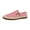 Pink, variant on KBODIU Womens Slip On Sneakers, Casual Canvas Sneaker, Solid Round Toe Beach Sandals, Soft Comfortable Loafers Shoes, Summer Vacation Fashion Sole Hemp Rope Shoes Blue 39