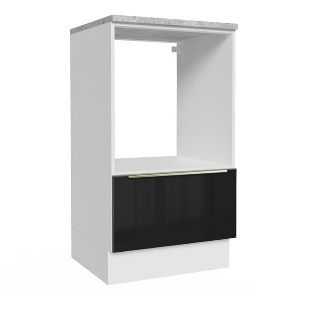 Mueble para Horno y Microondas Madesa Lux BN 114 cm