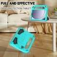 thumbnail image 5 of AVAWO Kids Case for Samsung Galaxy Tab A9 8.7 Inch 2023 & Tab A7 Lite 8.7 Inch 2021, with Built-in Screen Protector Shockproof Handle Stand Kids Case for Samsung Galaxy Tab A9 8.7 Inch 2023, Cyan, 5 of 8
