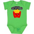 thumbnail image 3 of Inktastic French Fries Powered by Fries Boys or Girls Baby Bodysuit, 3 of 5