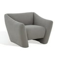thumbnail image 5 of SAFAVIEH Couture Stefanie Modern Linen Solid Accent Chair, Light Grey, 5 of 8