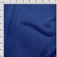thumbnail image 4 of oneOone Cotton Flex Dark Blue Fabric Asian Block Craft Projects Decor Fabric Printed By The Yard 40 Inch Wide, 4 of 4