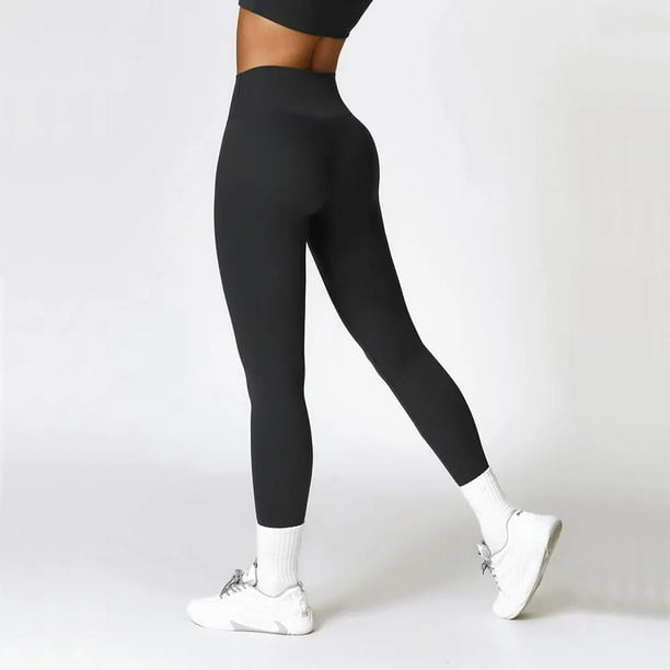 Hip Leggings Ladies High Waist Yoga Pants Long Nylon Fitness