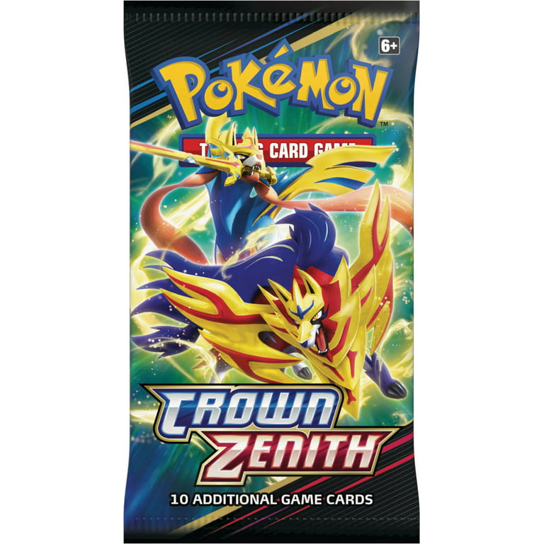 Pokemon Crown Zenith Shiny Zacian V Premium Figure Collection (11 Booster  Packs, Foil Promo Card, Figure, Pin, 65 Card Sleeves & More)