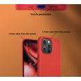 thumbnail image 3 of IBAOLEA Compatible for iPhone 13 Pro max Soft, Thin, Liquid Silicone case 6.7’’inch 2021 Bumper has Shockproof ?Gel Rubber for Extra?Phone Protection (Red), 3 of 6