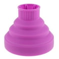 thumbnail image 2 of Plastic Collapsible Silicone Styling Hair Dryer Blower Diffuser Tool Purple, 2 of 9