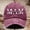 Wine, variant on HNMKIU Custom Embroidered Baseball Cap Hat For Mom From Kids Unique Day Present Black,One Size