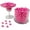 Bright Pink, variant on Color It Candy Shimmer Bright Pink Sixlets 2 lb, Party Favors & Centerpieces