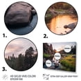 thumbnail image 3 of Designart "Serene Moments in Custer State Park, South Dakota II" South Dakota Metal Wall Art Set, 3 of 5
