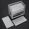 thumbnail image 4 of Storage Box, Eyelash Storage Box, Durable Convenient Eyelash Holder, Big Capacity For Beauty Salon For Ladies, 4 of 8