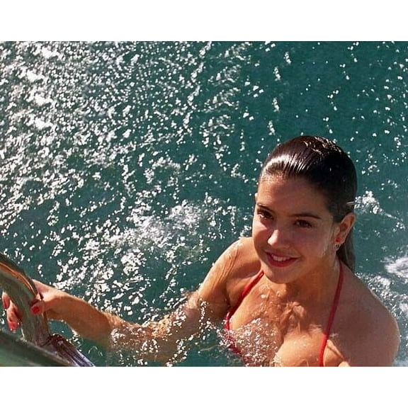 Phoebe Cates in red bikini in pool Fast Times at Ridgemont High 24x36 poster