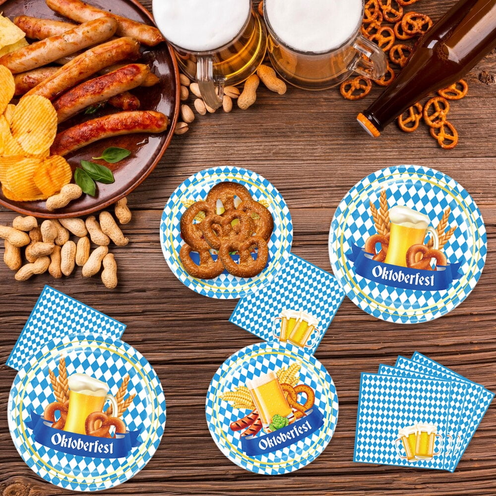 6er Pack Bayern-Flaggen Girlande – 10 Meter Oktoberfest Deko Für Bierfest & Mottoparty | Wasserdicht & Lange Haltbar
