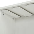 thumbnail image 6 of Gramercy Way Jill Zarin Bar Coffee Station Microwave Cabinet in White, 6 of 9