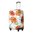 thumbnail image 2 of PAYOHTO Highly Elastic Spandex Suitcase Cover Luggage Cover Large Fits 25 to 28 Inch Orange Gazania Flowers Floral Botanical, 2 of 8