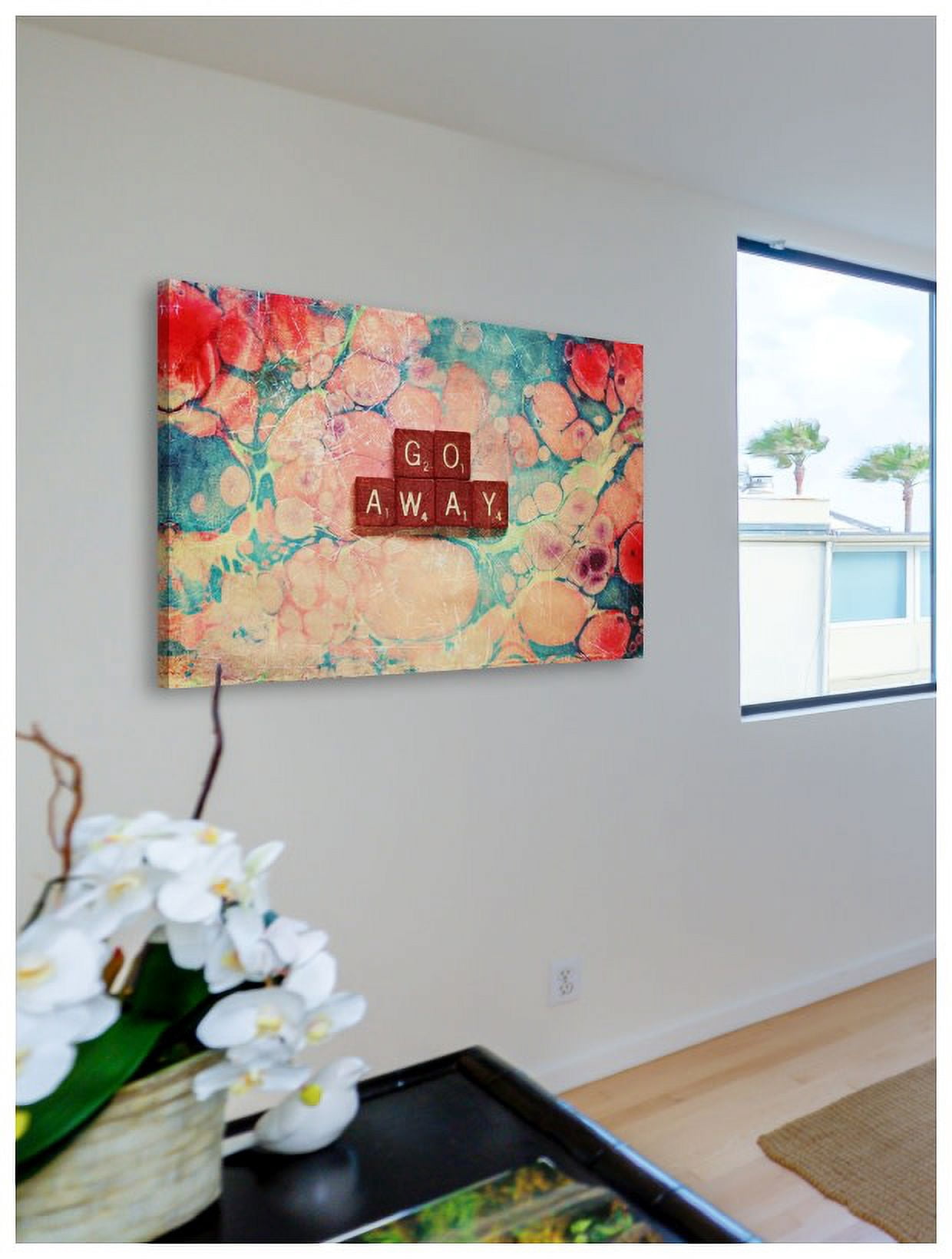 Marmont Hill "Go Away" Sylvia Cook Painting Print on Canvas