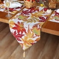 thumbnail image 3 of Chemin de Table d'Automne, Chemin de Table Feuille d'Érable de Vacances Résultats Impressionnants, 3 of 5