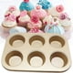 thumbnail image 1 of 6-slot Non-stick Muffin Pancake Cake Baking Pan Tray Dish Mold Kitchen Bakeware-zzy, 1 of 5