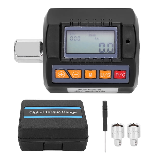 With Backlight Function Digital Display Torsion Meter Digital Torsion Wrench Adapter Adjustable For Industrial Use Industrial Supplie Industry Family Labor