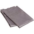 thumbnail image 1 of 400 Thread Count Égyptien Coton Roi Taie d'Oreiller Gris Unie, 1 of 1