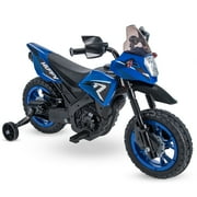 Huffy 6V Motorcycle Kids Battery Ride-On, Ages 3-7 Years Old, Blue, Youth, Boys