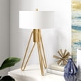 thumbnail image 2 of Hudson & Canal TL0642 Floyd Brass Table Lamp, 2 of 8