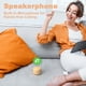 thumbnail image 3 of Bobtot Altavoz Bluetooth Portátil Altavoz Bluetooth Impermeable Mini Altavoz para Exteriores 20 Horas de Reproducción Micrófono Integrado Gran Opción de Regalo (Naranja), 3 of 9