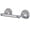 Chrome, variant on Kingston Brass BA3968BB 2.75 in. Restoration Toilet Paper Holder, Brushed Brass