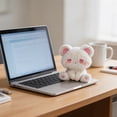 thumbnail image 6 of Sleeping Cat Plush Stuffed Animal With Embroidered Face, Ultra-Soft Plush Toy, Cute Kitten Style Decor, 6.3 Inch Comfort Companion, Bedroom Decor Gift, 6 of 9
