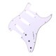 thumbnail image 2 of Piezas de instrumentos musicales de PVC antiarañazos para guitarras de 11 agujeros SSS de 3 capas Likrtyny  Para estrenar, 2 of 9