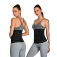 thumbnail image 4 of MISS MOLY Womens Latex Waist Trainer with Detachable Belt Tummy Control Girdle High Compression Trimmer Gym Fitness, 4 of 5