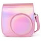 thumbnail image 1 of Bolsa de cuero PU para cámara Mini retro 12/11/9/8 Disfrute color púrpura, 1 of 11