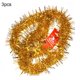 thumbnail image 1 of 3 uds 2m de largo brillante guirnalda oropel adorno de árbol de Navidad decoraciones para fiesta de boda, 1 of 5
