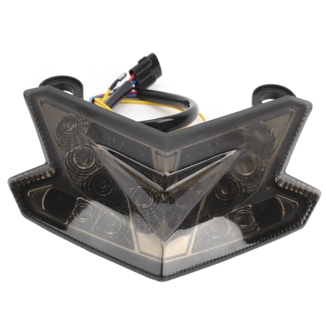 Luz de señal de giro LED para motocicleta, luz trasera LED para motocicleta, luz trasera para guardabarros trasero de motocicleta, luz trasera LED para motocicleta, diseño fácil de usar