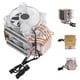 thumbnail image 5 of Enfriador De CPU De Doble Ventilador, Enfriador De CPU Duradero Y De Gran Volumen De Aire Velocidad De Disipación De Calor Rápida Para Computadora De Bricolaje Para El Hogar ANGGREK CPU Cooling Fan, 5 of 8