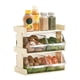 thumbnail image 2 of Estante de Almacenamiento de verduras de cocina Jadeshay bandeja organizadora alto rendimiento, 2 of 12